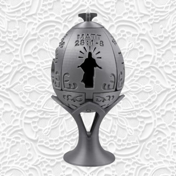 EASTER! - 3D Printed The Story of the Resurrection Egg - Chose your color! - Picture 1 of 9